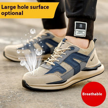 Load image into Gallery viewer, Summer Breathable Safety Shoes For Men