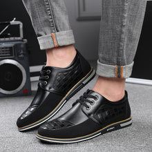 Load image into Gallery viewer, Fashion British plus size shoes men