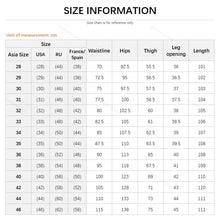 Load image into Gallery viewer, Summer New Men's Thin Jeans Elastic Waist Loose Straight Comfortable Casual Denim Pants Brand Trousers Plus Size 42 44 46