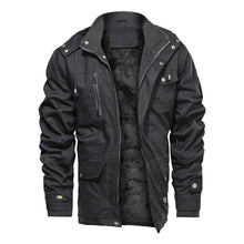 Load image into Gallery viewer, Fashionable Extra-thick Fleece-lined Men's Work Jacket