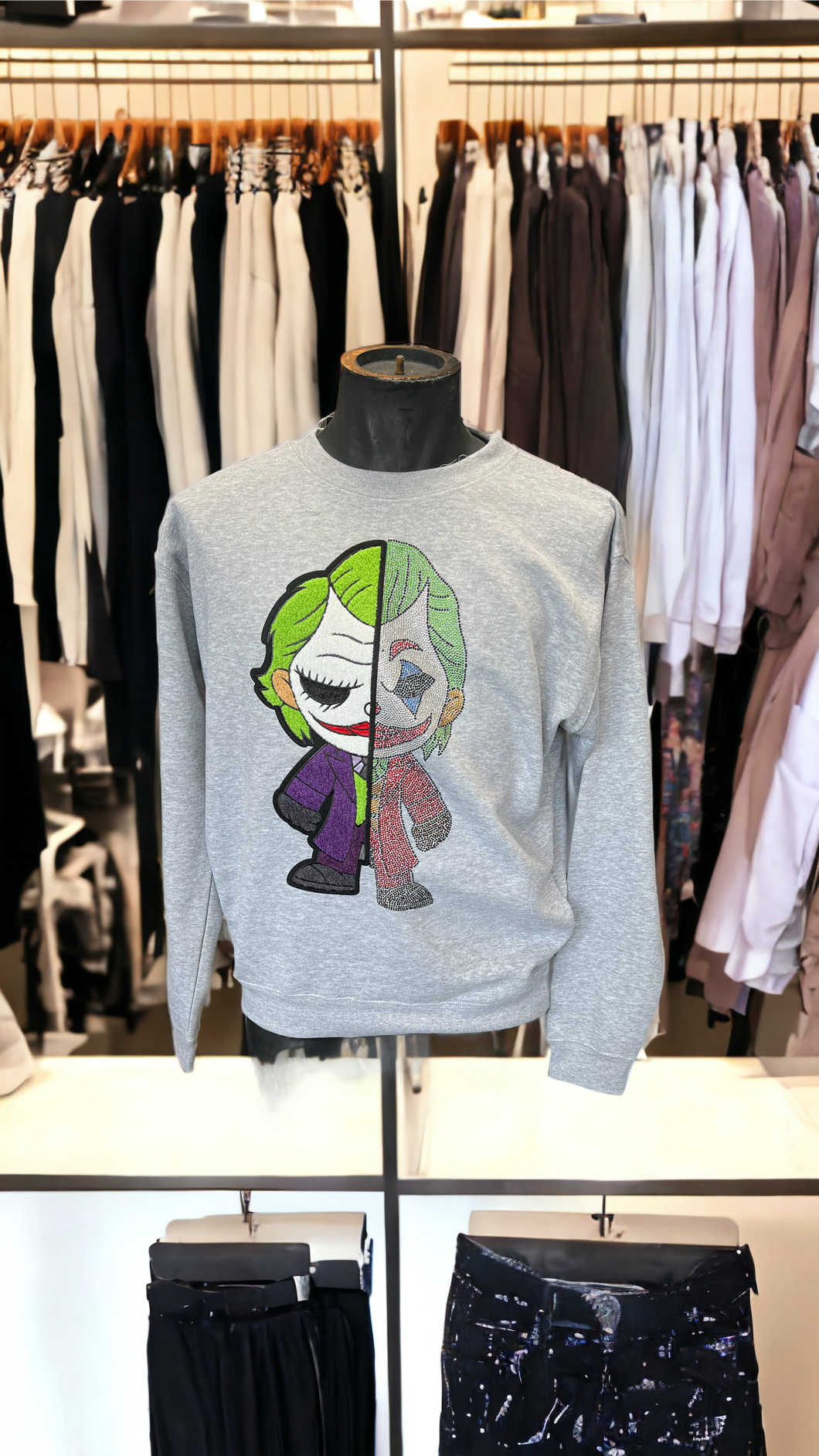 cartoon crewneck sweatshirts