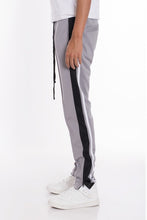 Load image into Gallery viewer, STRIPES TRICOT TAPERED PANTS
