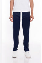 Load image into Gallery viewer, STRIPES TRICOT TAPERED PANTS
