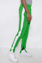 Load image into Gallery viewer, SLIM FIT SINGLE STRIPE TRACK PANT
