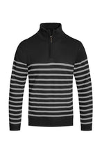 Load image into Gallery viewer, QUARTER ZIPPER PULLOVER SWEATER
