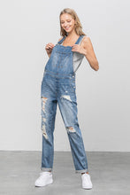 Load image into Gallery viewer, HEAVY BODY PREMIUM DESTROY OVERALLS
