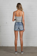 Load image into Gallery viewer, MID-RISE DISTRESSED SHORTS
