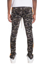 Load image into Gallery viewer, NEUTRAL BLACK CAMO TRACK PANTS
