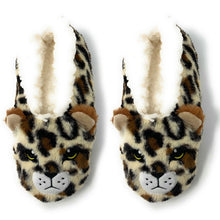 Load image into Gallery viewer, Cheetah Bang - Women's Cozy House Slipper
