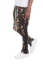 Load image into Gallery viewer, NEUTRAL BLACK CAMO TRACK PANTS
