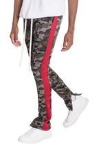 Load image into Gallery viewer, NEUTRAL BLACK CAMO TRACK PANTS
