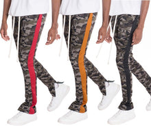 Load image into Gallery viewer, NEUTRAL BLACK CAMO TRACK PANTS
