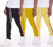 Load image into Gallery viewer, RASTA TAPED TRACK PANTS
