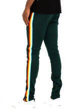 Load image into Gallery viewer, RAINBOW TAPE TRACK PANTS
