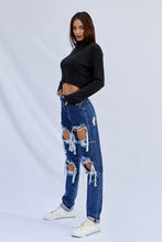 Load image into Gallery viewer, HIGH WAISTED BAGGY JEANS
