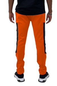 COLOR BLOCK CARGO TRACK PANT