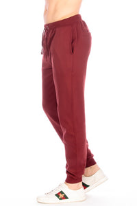 Fleece Sweatpants Burgundy