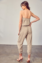 Load image into Gallery viewer, Raw Edge Detail Tube Jumpsuit
