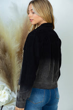 Load image into Gallery viewer, Long Sleeve Ombre Woven Jacket
