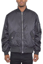 Load image into Gallery viewer, Weiv Mens Solid Padded Bomber Jacket
