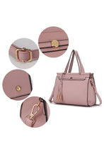 Load image into Gallery viewer, MKF Collection Shelby Satchel with Wallet by Mia K
