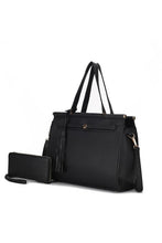 Load image into Gallery viewer, MKF Collection Shelby Satchel with Wallet by Mia K
