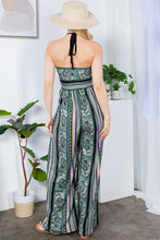 Load image into Gallery viewer, Cut Out Wide Leg Halter Jumpsuit with Pockets
