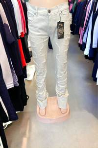 mens stack pants