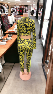 bad and boujee leopard print 2pc Sets