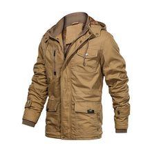 Load image into Gallery viewer, Fashionable Extra-thick Fleece-lined Men's Work Jacket
