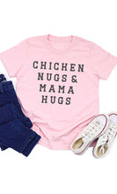 Load image into Gallery viewer, Chicken Nugs and Mama Hugs Kids Graphic Tee
