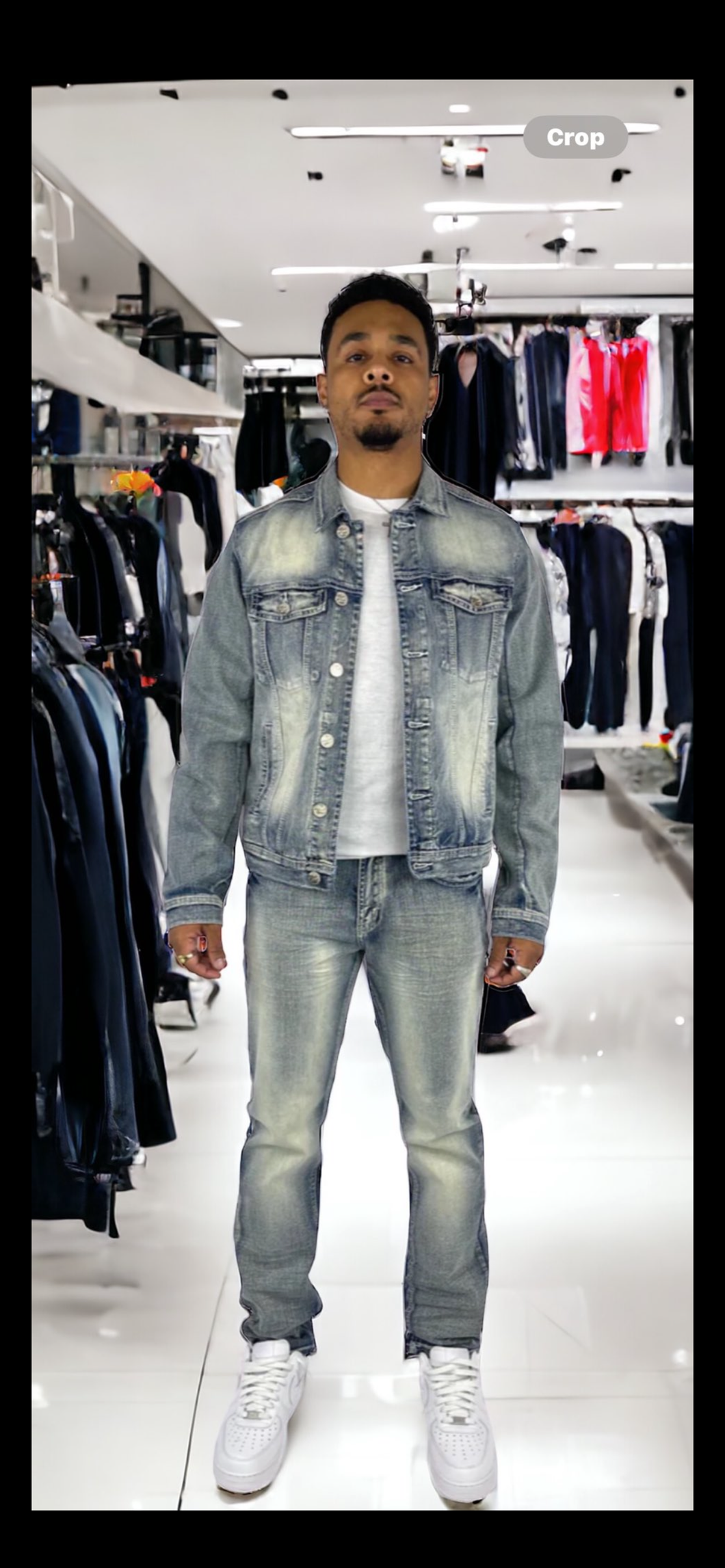 Men Denim Set