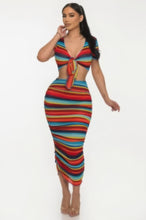 Load image into Gallery viewer, Color Me Mine Beach Sarong Skirt Set
