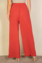 Load image into Gallery viewer, Drawstring Waist Wide Leg Minimalist Pants
