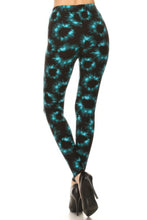 Load image into Gallery viewer, Tie Dye Rinted, Full Length, High Waisted Leggings
