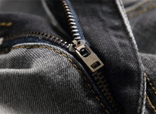 Load image into Gallery viewer, Summer Denim Shorts Men Fahsion Hole Jean Shorts Bermuda Skate Board Harem Mens Jogger Ankle Ripped Wave Knee Length Plus Size
