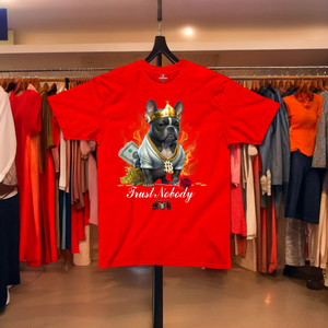 GC   Trust Nobody Dog Graphic T-shirts