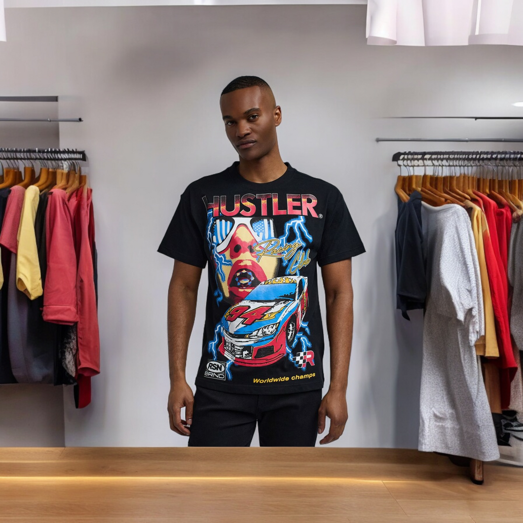 reason. Hustler Race Box Tee