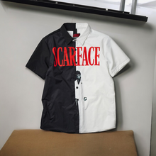 Load image into Gallery viewer, Scarface Split Woven Shirt
