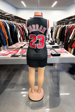 Load image into Gallery viewer, Basketball Jersey Dress
