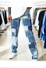 Load image into Gallery viewer, 31 Washed Distressed Denim Jeans
