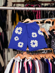 denim tears wreath shorts