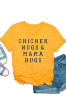 Load image into Gallery viewer, Chicken Nugs and Mama Hugs Kids Graphic Tee
