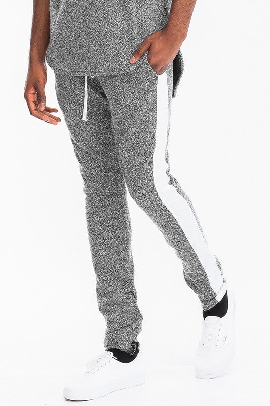 men’s static fabric track pants