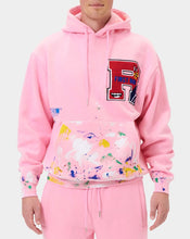 Load image into Gallery viewer, CHENILLE PATCH &amp; HAND PAINT HOODIE
