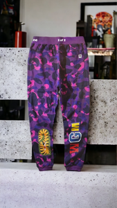 A bathing ape bape jogger pants