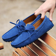 Load image into Gallery viewer, Fashion Men Shoes Genuine Leather Casual Summer Shoes Classic Mens Loafers Elegantes Slip On Men&#39;s Flats Plus Male Driving Shoes
